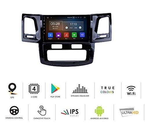 Auto Snap 9 Inch Full HD 1080 Touch Screen Double Din Player Android 10.1 Gorilla Glass IPS Display Car Stereo with GPS/Wi-Fi/Navigation/Mirror Link Compatible Fortuner (2015-2018) Auto Snap 9 Inch Full HD 1080 Touch Screen Double Din Player Android 10.1 Gorilla Glass IPS Display Car Stereo with GPS/Wi-Fi/Navigation/Mirror Link Compatible Fortuner (2015-2018)
