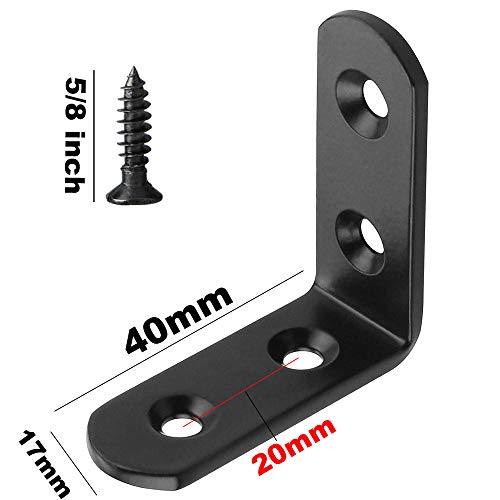 2 Corner+Bracket+Brackets+Fastener+Stainless