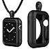 Lwsengme Compatible with Apple Watch Pendent Case with Necklace Clip, Replacement Accessories Compatible with Apple iWatch Series 3/2/ 1/Nike+ 38mm,42mm