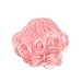 TEEMI-Wavy False Bang Bun Wig Hairpiece Clip in Hair Extensions Accessories 8 Colors (Light Pink)thumb 2
