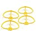 QWinOut Yellow Propeller Protect Guard Props Protector for 90GT Super Mini FPV Drone
