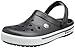 crocs Unisex Crocband II.5 Clog ,Black/Charcoal,8 US Women / 6 US Men