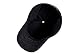 YAKER Men's Winter Warm Woolen Peaked Baseball Cap Hat with Earmuffs Metal Buckle (C Black)