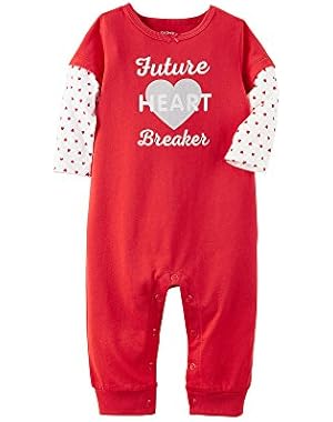 Baby Girls' Future Heart Breaker Coverall