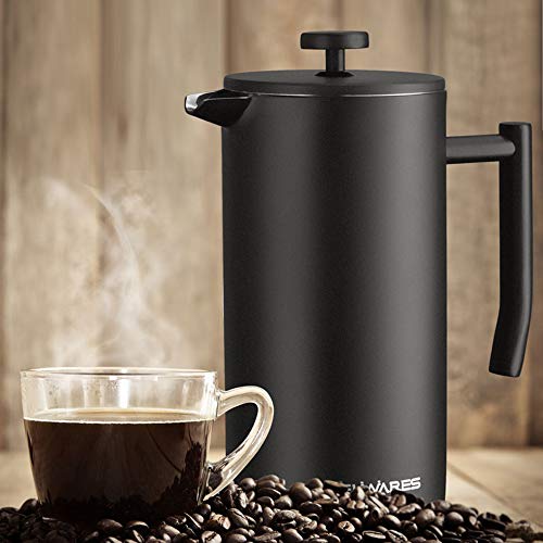 Large French Press Coffee Maker French Press Stainless Steel