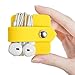 ELFRhino Silicone Earphone Organizer Earphone Wrap Winder Headphone Cord Organizer Wrap Winder Manager/Cable Winder(Yellow, 1 Piece)