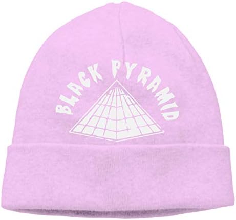 Men's&Women's Black Pyramid Soft Knit Hats Soft Hat