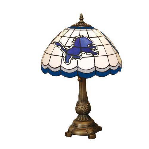 NFL Detriot Lions Tiffany Table Lamp