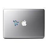 Retro Decal Mega Man (Jump Shot) 8 Bit Decal for
