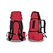 K9 Sport Sack | Dog Carrier Backpack for Small and Medium Pets | Front Facing Adjustable Pack with Storage Bag | Fully Ventilated | Veterinarian Approved (Small, Air - Ruby Red)