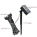 LED String Lights, Solar Christmas Lights 39ft 100 LED 8work Modes Ambiance lighting for Outdoor Patio Lawn Landscape Fairy Garden Home Wedding Holiday waterproof cold white