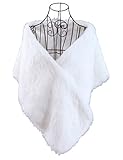 Curve Faux Fur Shawl Wrap Stole Cape for Women