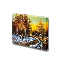 Rural Winter Landscape
