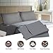 Adoric Life Pillow Cases Queen Size - 100% Brushed Microfiber, Ultra Soft - Envelope Closure End - Wrinkle, Fade, Stain Resistant - Set of 2, Gray