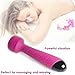 Zemalia Wand Massager Vibrator Waterproof Cordless 5 Speeds 5 Powerful Patterns Vibrating Toy for Adult