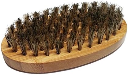 Greenity Premium Bamboo Beard and Mustache Brush for Men