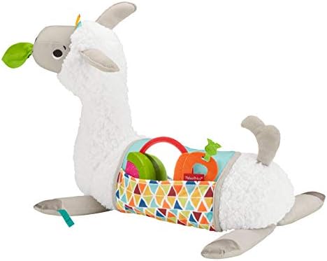 fisher price grow with me tummy time llama