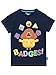 Hey Duggee Boys' Squirrel Club Blue T-Shirt Size 3T