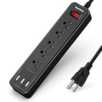 USB Surge Protector Power Strip