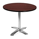 OFM KFT36RD-MHGY Round Folding Multi-Purpose Table, 36