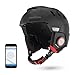 Swagtron RS1 Black Snowtide Bluetooth Ski & Snowboard Helmet with Audio