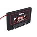 Eleshroom Universal Car Audio Travel Cassette Adapter, 3.5mm AUX Audio Music Cassette Tape Player Adapter MP3 Player Converter Compatible with Android Phones, iPad, MP3 Players (Black Red)