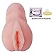 Pure Cell, Realistic Male Masturbator Soft Adult Sex Toys Female Silicone Vagina for Male Masturbation w/ Bonus Condom