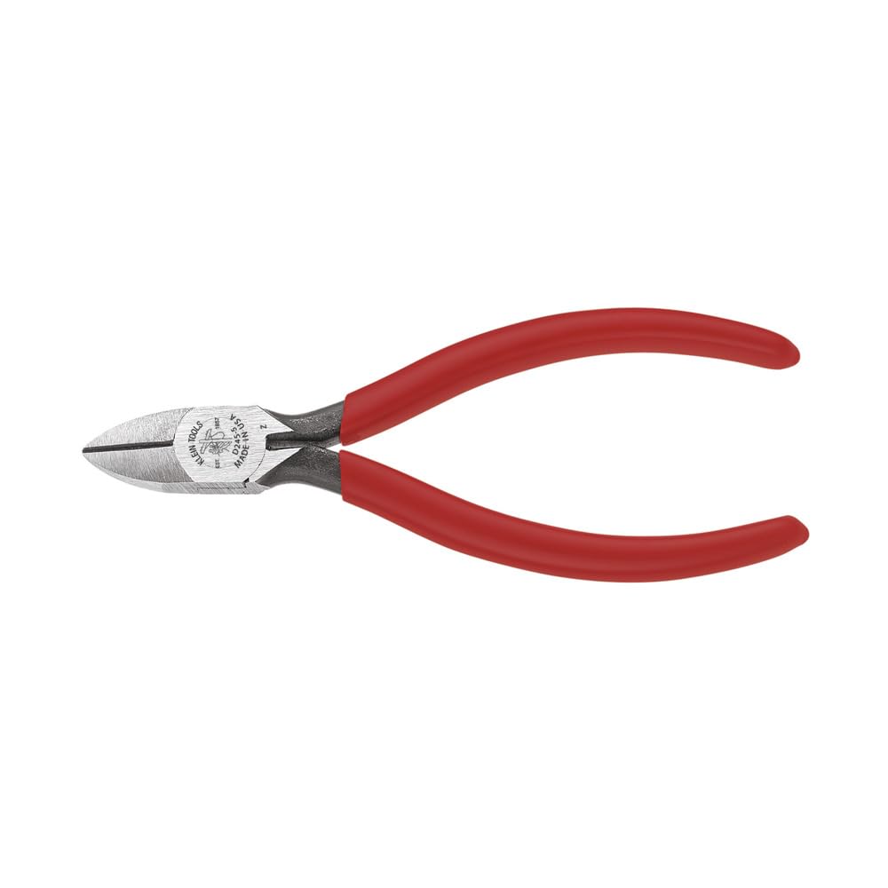 Klein Tools D245-5 Pliers, Diagonal Cutting Pliers with Tapered Nose, Short Jaws and Beveled Cutting Edges, 5-Inch — image 1