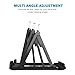Adjustable Cell Phone Stand, Gruichi iPhone Stand for Desk Tablet Stand, Multi-Angle Desk Phone Dock Holder for iPhone 8 X 7 6 6S Plus Samsung S7/S6 Edge, Nexus, iPad, 6