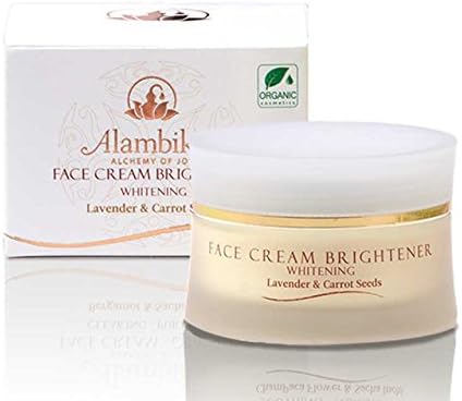 Face Cream Brightener - Whitening - Certified Organic