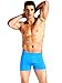 Men's Polyester Spandex Solid Sport Square Leg Swimsuit DOIOWN Trunks Briefs