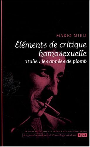 Éléments de critique homosexuelle