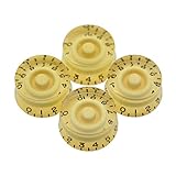 Dopro 4pcs USA(Imperial) LP Guitar Speed Dial Knobs