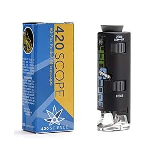 Amazon.com : 420 Scope 60-75x LED Handheld Microscope