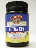 Barlean's Organic Oils - Ultra Epa Triple Potency, 1000 mg, 60 softgels