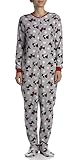 Rene Rofe Women's Footloose Owl Footed Pajama