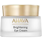 AHAVA Brightening Eye Cream- Brightens Dark Circles, Reduce Wrinkles, enriched with Exclusive Osmoter & 3D Complex of anti-aging Dunaliella Algea, 0.5 Fl.Oz