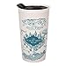 Seven20 Harry Potter Heat Reveal Ceramic Travel Mug - Marauder's Map Image Activates with Heat - 13.5 oz
