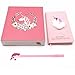 KASU Unicorn Gifts for Girls, Cute Unicorn Stationery Diary Notebook and Pen, Journal Set