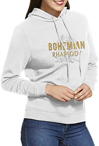 Womens Hoodie, Bohemian-Rhapsody Movie Casual Long Sleeve Hoodie Adjustable Drawstring Hooded
