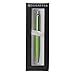 Sheaffer VFM Nickel Plate Trim Ballpoint, Electric Green (E2941151)