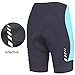 beroy Womens 3D Gel Padded Bike Shorts with Side Pockets for 5.5