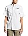 Columbia Men's Low Drag Offshore Short Sleeve Shirt, White, Medium