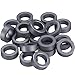 Skylety 20 Pack 22 mm by 14 mm by 8 mm Ferrite Ring Toroid Core Black