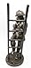 Ebros Men of Duty Fireman Fire Fighter Hero Saving Child Descending from Ladder Figurine for Fire Marshall Heroic Deeds Desktop Decorative Home Decor Statue