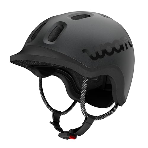 woom Ready Kids' Helmet, Adjustable Pinch-Free Children's Helmet with Reflective Details for Bicycle Riding, Roller Skating & Scooting, for Boys & Girls (Ages 1-14)
