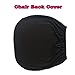 Loghot Pure Color Stretch Fabrics Chair Covers Computer Office Universal Stretch Rotating Chair Cover (Black)