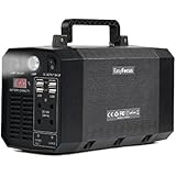 EasyFocus 200WH Portable Generator Power Source 18000mAH Lithium Battery Pack 300W Pure Sine Wave Inverter Camping CPAP Emergency Home Power Supply Charged by Solar Panel/AC Outlet/Cars