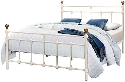 Birlea Atlas Cream Bed Frame - 4' Small Double
