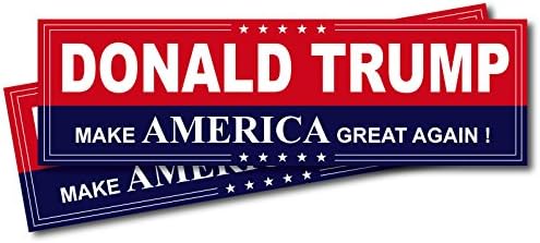 Donald Trump-Make America Great; Bumper Sticker (2)